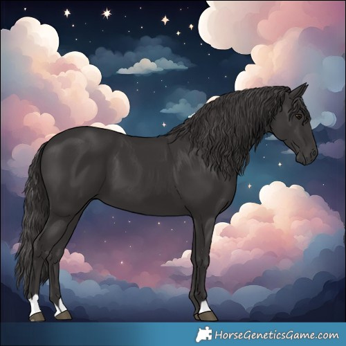 Horse Color:Smoky Black 