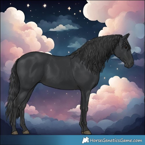 Horse Color:Black 
