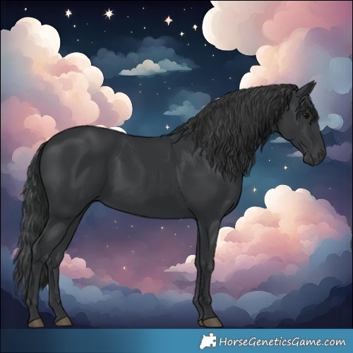Horse Color:Black 
