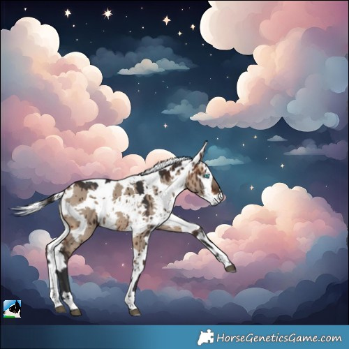 Horse Color:Bay Dun Harlequin Merle Sabino Brindle 