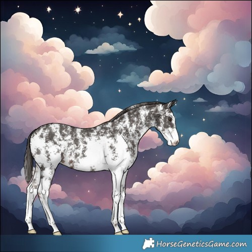 Horse Color:Liver Chestnut Sabino 