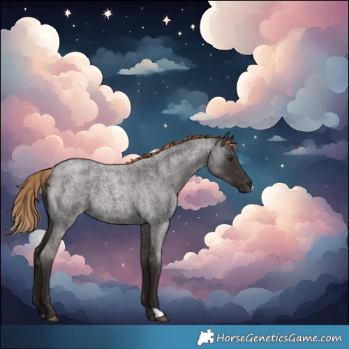 Horse Color:Liver Red Roan