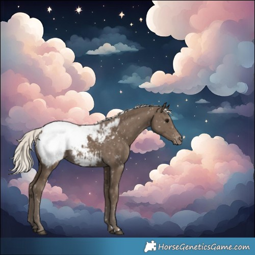 Horse Color:Silver Smoky Black Snowcap 