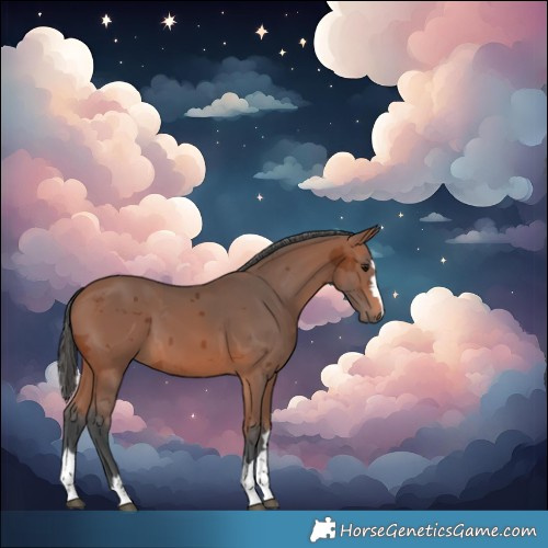 Horse Color:Bay Merle 