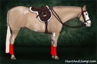 Horse Color:White Spotted Silver Black Pearl Splash Frame Rabicano 