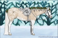 Horse Color:Silver Black Ice Pearl Splash 