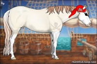 Horse Color:Amber Cream Champagne Pearl Dun Splash 