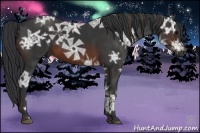 Horse Color:Brown Ice Brindle