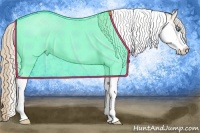 Horse Color:Perlino Sabino  Brindle