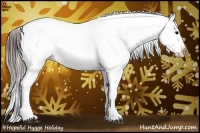 Horse Color:Brown Ice Varnish Rabicano