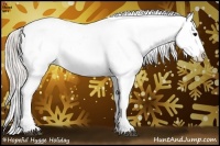 Horse Color:Silver Brown Ice Appaloosa Rabicano 
