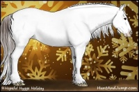 Horse Color:Brown Ice Appaloosa Rabicano 