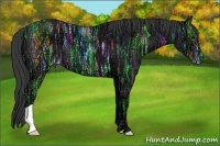Horse Color:Smoky Black Ice 