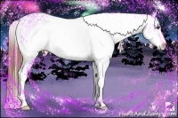 Horse Color:Grullo Varnish 