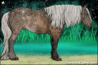 Horse Color:Silver Buckskin Ice 