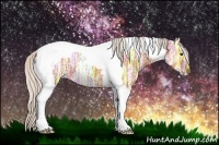 Horse Color:Silver Bay Ice Tobiano