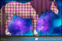 Horse Color:Plaid Classic Champagne