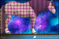 Horse Color:Plaid  Classic Champagne 