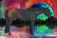 Horse Color:Black Frame 