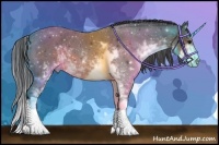 Horse Color:Brown Sabino