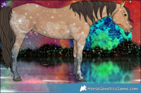 Horse Color:Bay Ice  Brindle
