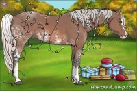 Horse Color:White Spotted Silver Bay Ice Splash