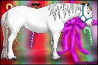 Horse Color:Bay Snowflake Varnish 