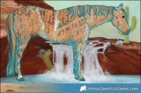 Horse Color:Thunderstruck Brown Brindle