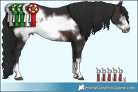 Horse Color:Brown Frame 