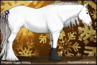 Horse Color:Brown Ice Snowcap Rabicano 