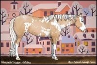 Horse Color:White Spotted Silver Bay Pearl Splash