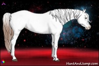Horse Color:Chestnut Tobiano Varnish 