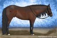 Horse Color:Brown Frame 