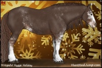 Horse Color:Liver Chestnut Sabino