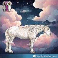 Horse Color:Chocolate Palomino Pearl Mushroom Sabino Snowflake VarnishRabicano  Brindle