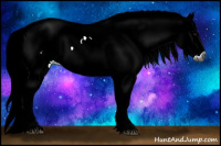 Horse Color:Gray Watercolor Bay Ice Tobiano 