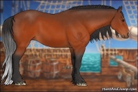 Horse Color:Brown 