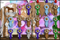 Horse Color:Gray Gold Cream Champagne Pearl Dun Mushroom Splash Brindle