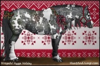 Horse Color:White Spotted Black Ice