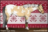Horse Color:White Spotted Bay Dun 