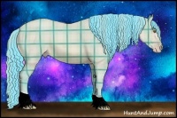 Horse Color:Watercolor Plaid  Sable Cream Champagne 