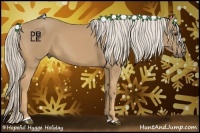 Horse Color:Palomino Sabino