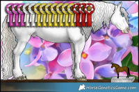 Horse Color:Chocolate Palomino Pearl Appaloosa  Brindle