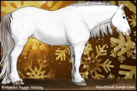 Horse Color:Brown Ice Splash Frame Appaloosa