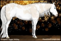 Horse Color:White Spotted Silver Perlino Splash 