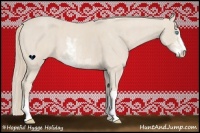 Horse Color:Smoky Creme Sabino  Brindle