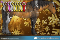 Horse Color:White Spotted Buckskin