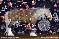 Horse Color:Watercolor White Spotted Silver Bay Ice 