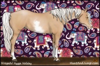 Horse Color:White Spotted Silver Bay Pearl Splash