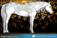 Horse Color:Silver Grullo Chinchilla Ice Splash 